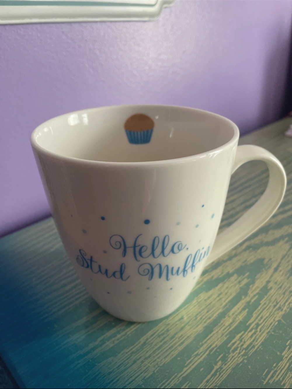 Pfaltzgraff Hello Stud Muffin Porcelain Mug